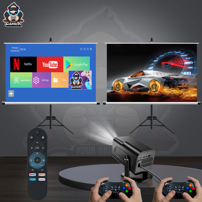 Projecteur HCS350MAX avec deux manettes intégrés