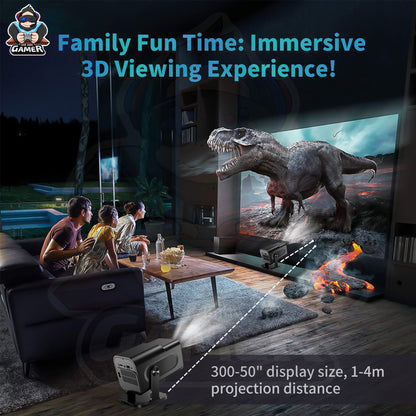 Projecteur HCS350MAX avec deux manettes intégrés